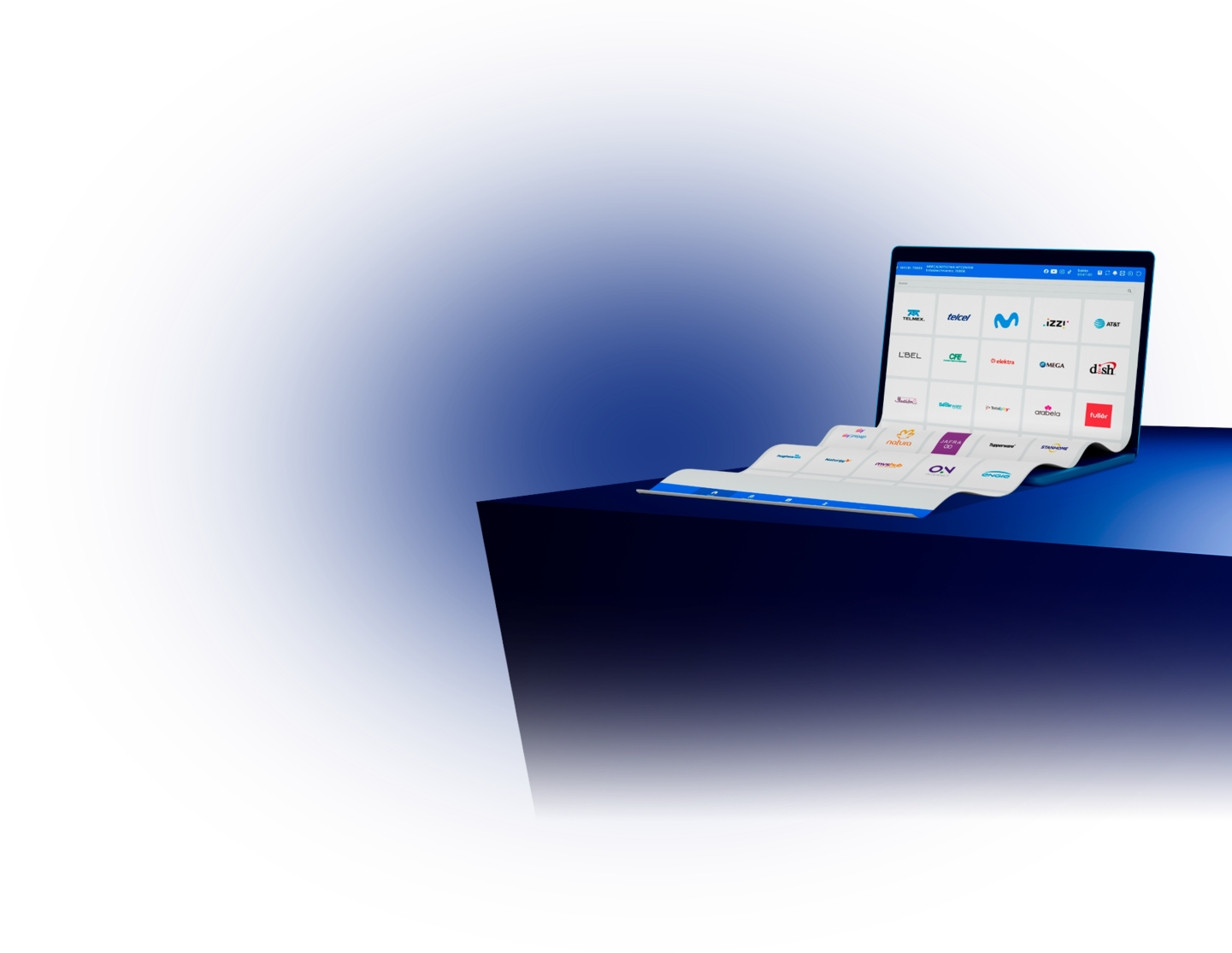 Tabla con servicios