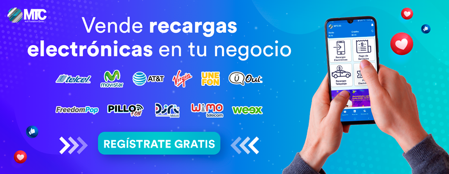 Vende recargas en tu negocio