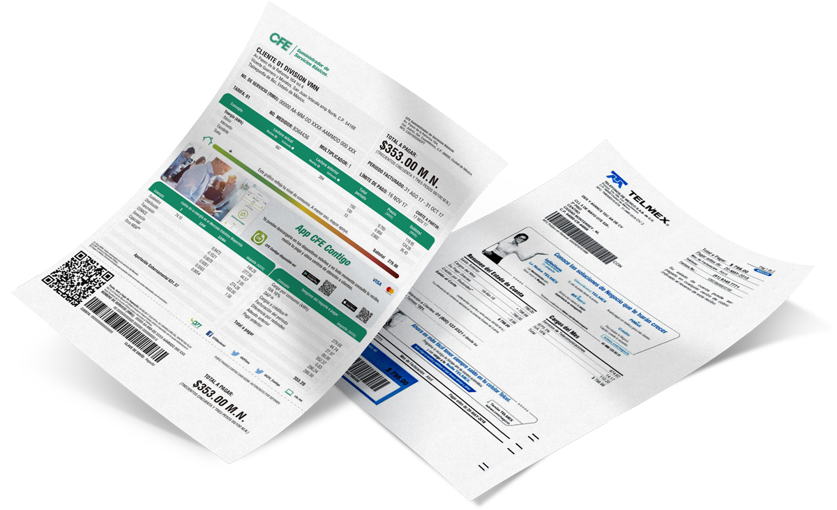 Cobra recibos de CFE, Telmex y más de 40 servicios diferentes desde MTCenter